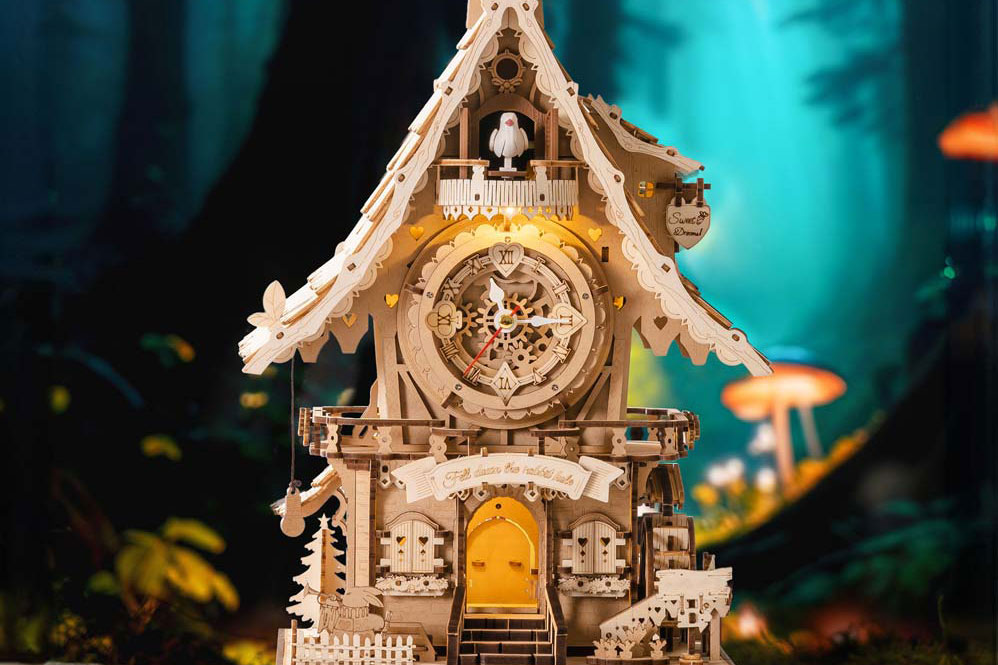 Kuckucksuhr-Bausatz von Rokr