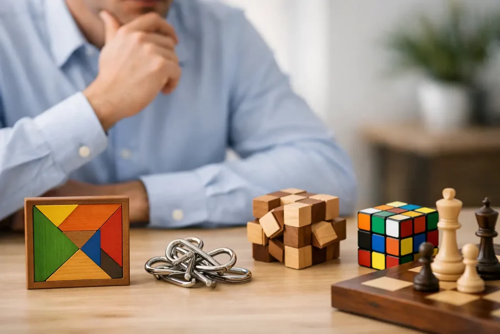 Denkspiel für Erwachsene richtig wählen