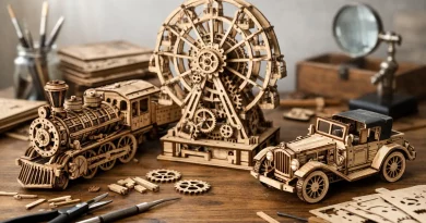 Die schönsten mechanischen Modelle zum Bauen