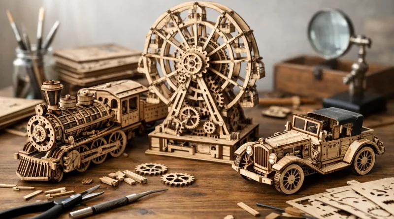 Die schönsten mechanischen Modelle zum Bauen