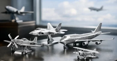 Flugzeuge von Metal Earth im Überblick