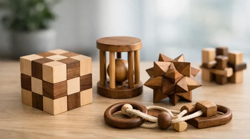 Geduldspiel aus Holz richtig auswählen