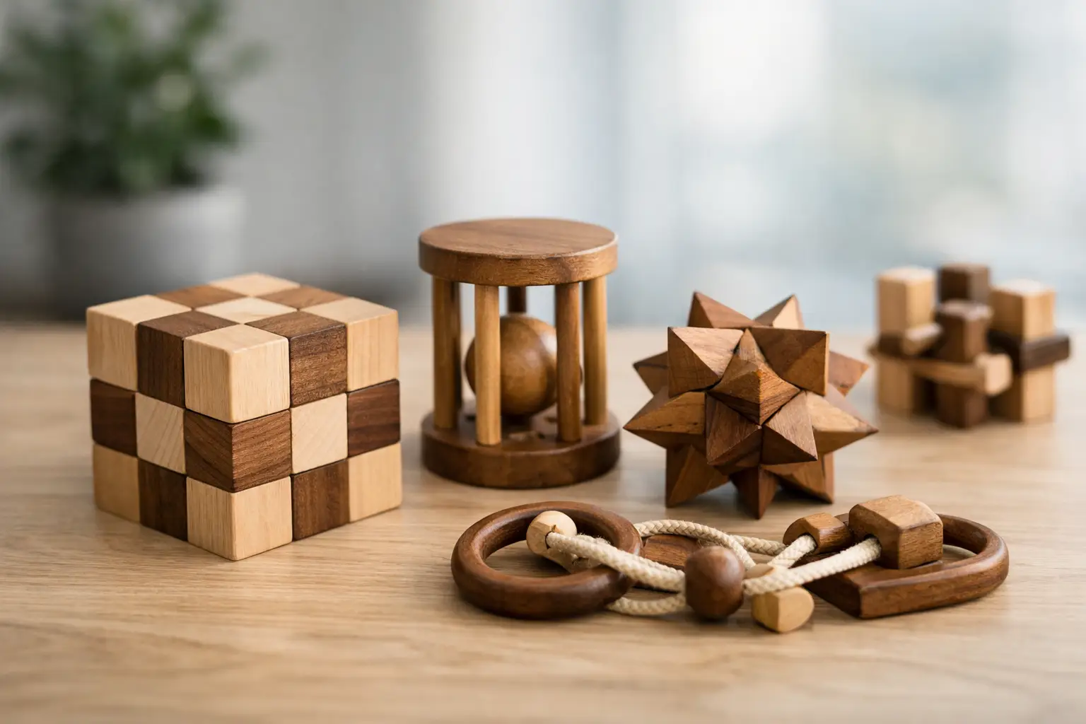 Geduldspiel aus Holz richtig auswählen