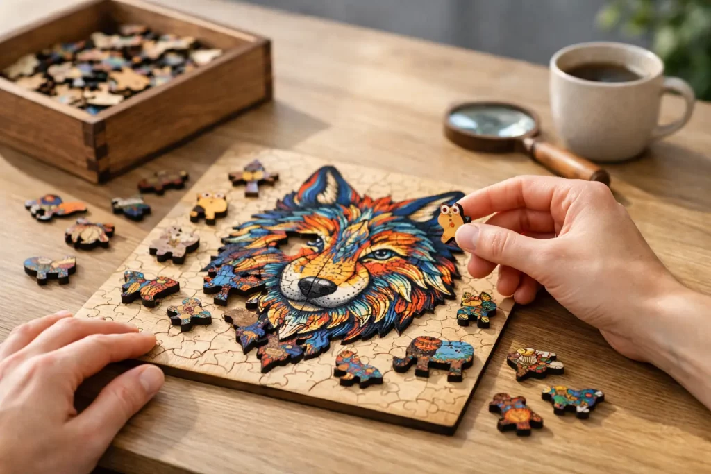 Holzpuzzle für Erwachsene richtig wählen