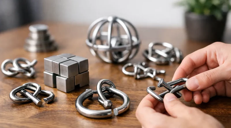 Metallpuzzle für Anfänger richtig wählen