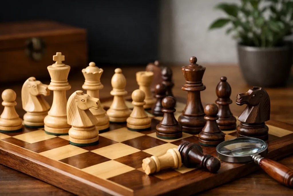 Schachspiel aus Holz kaufen - worauf achten?