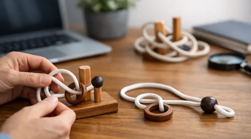 Seilpuzzle Lösung einfach erklärt