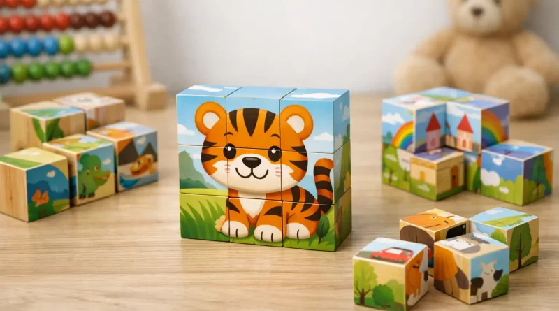 Würfelpuzzle für Kinder richtig auswählen