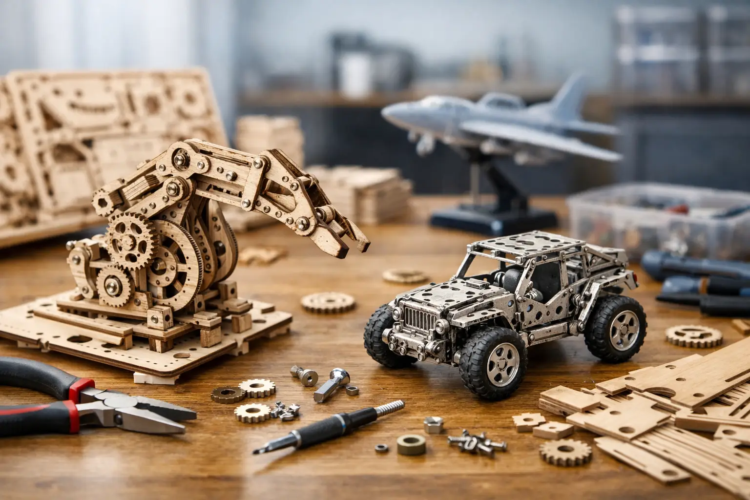 Mechanische Bausätze für Anfänger kaufen
