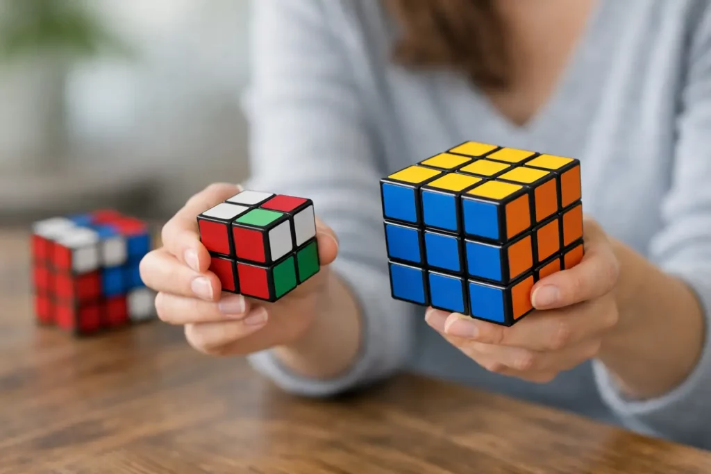 Welcher Cube passt bei kleinen Händen?