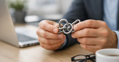 Metallpuzzle gegen Stress im Alltag?