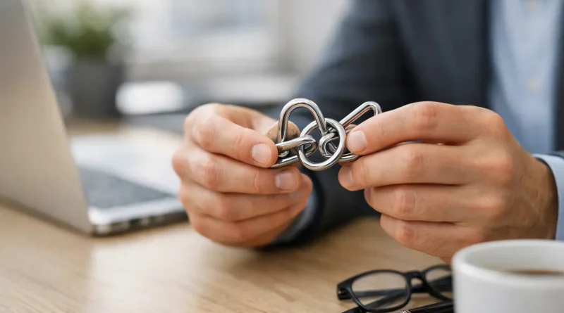Metallpuzzle gegen Stress im Alltag?