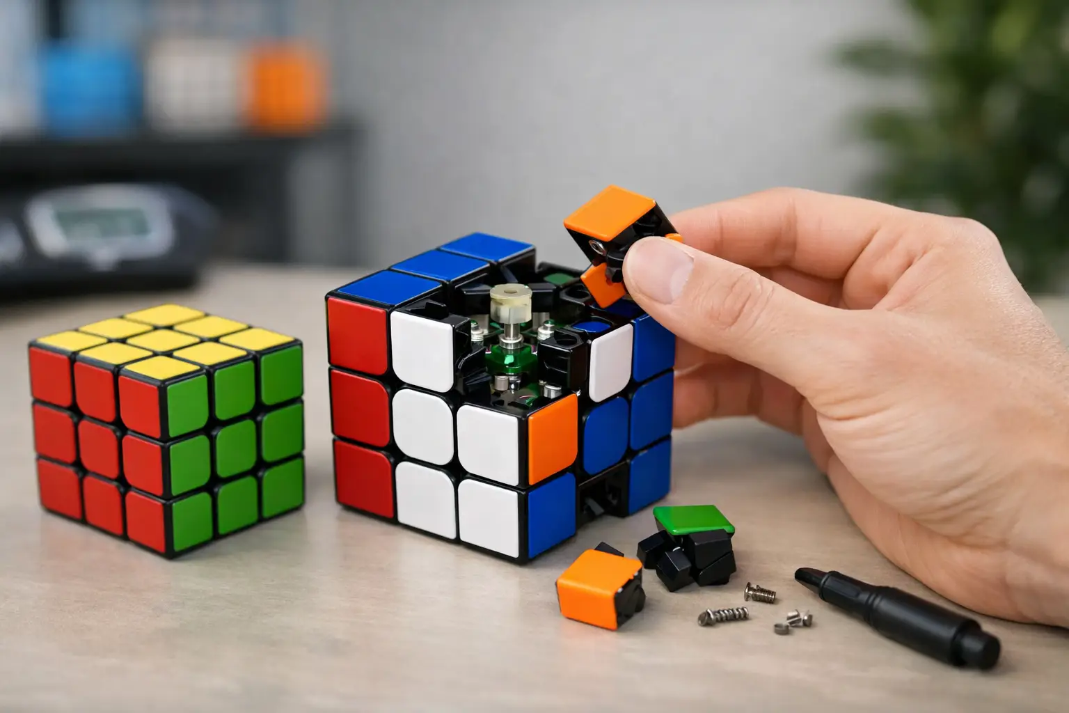 Warum klemmt mein Speedcube?