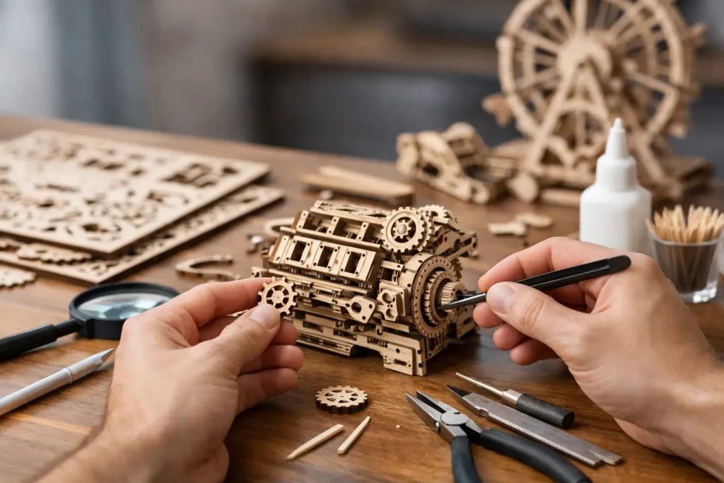 3D-Modellbausatz zusammenbauen: 10 Tipps