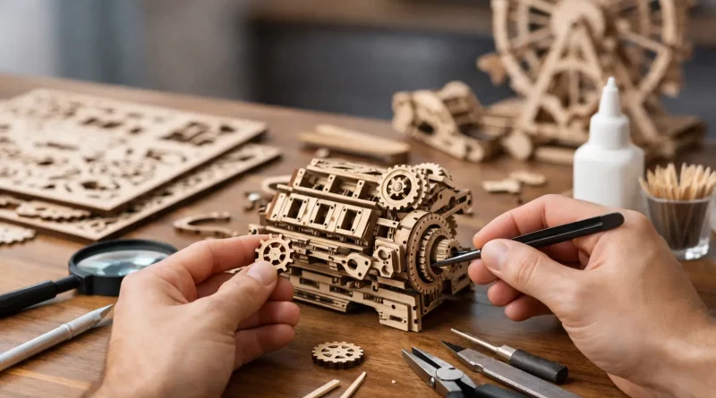 3D-Modellbausatz zusammenbauen: 10 Tipps