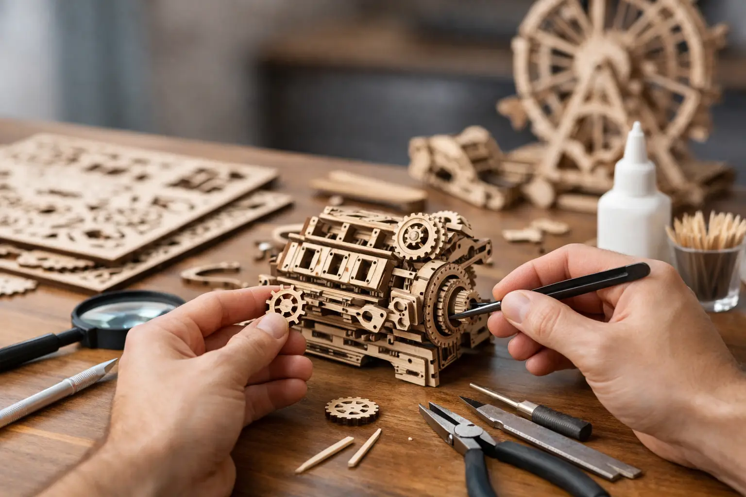 3D-Modellbausatz zusammenbauen: 10 Tipps