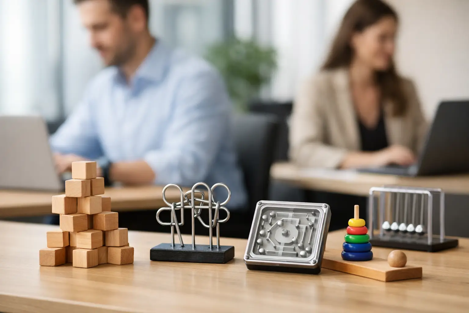 Geschicklichkeitsspiel für den Bürotisch wählen