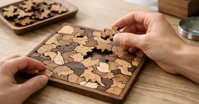 Holzpuzzle sauber ohne Bruch lösen - so geht's