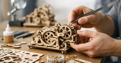 Mechanisches Modell richtig zusammenbauen
