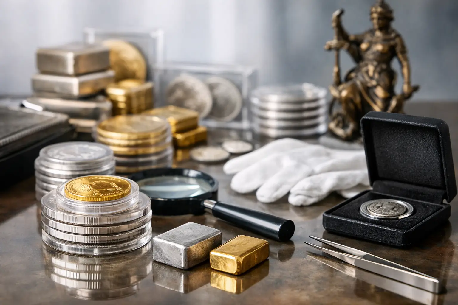 Metallrätsel für Sammler richtig auswählen