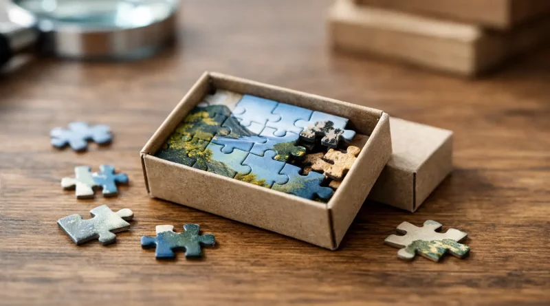 Mini-Puzzle in der Streichholzschachtel kaufen