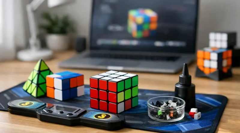 Beispiel Speedcubing-Setup zu Hause: so klappt's
