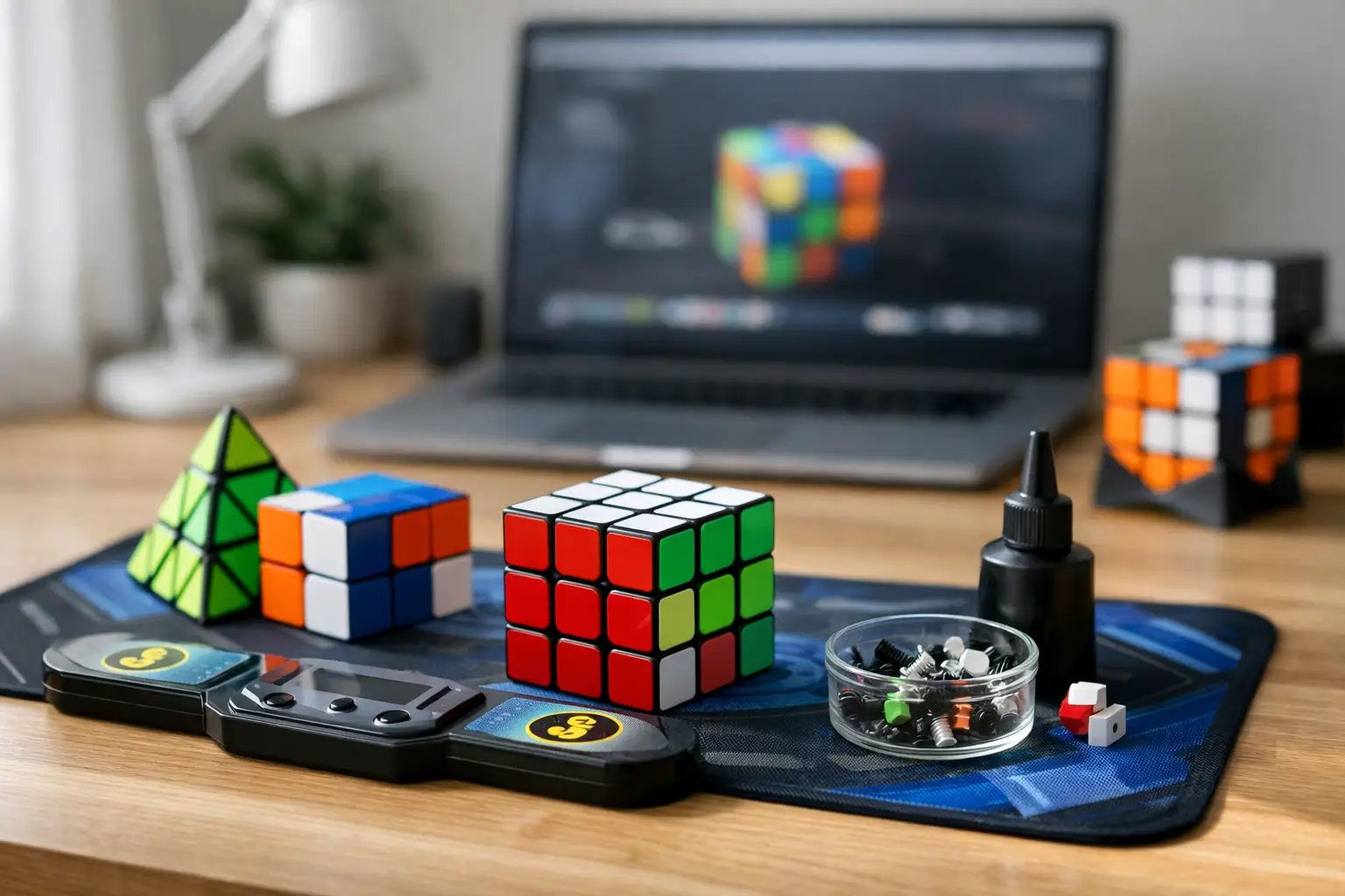 Beispiel Speedcubing-Setup zu Hause: so klappt’s