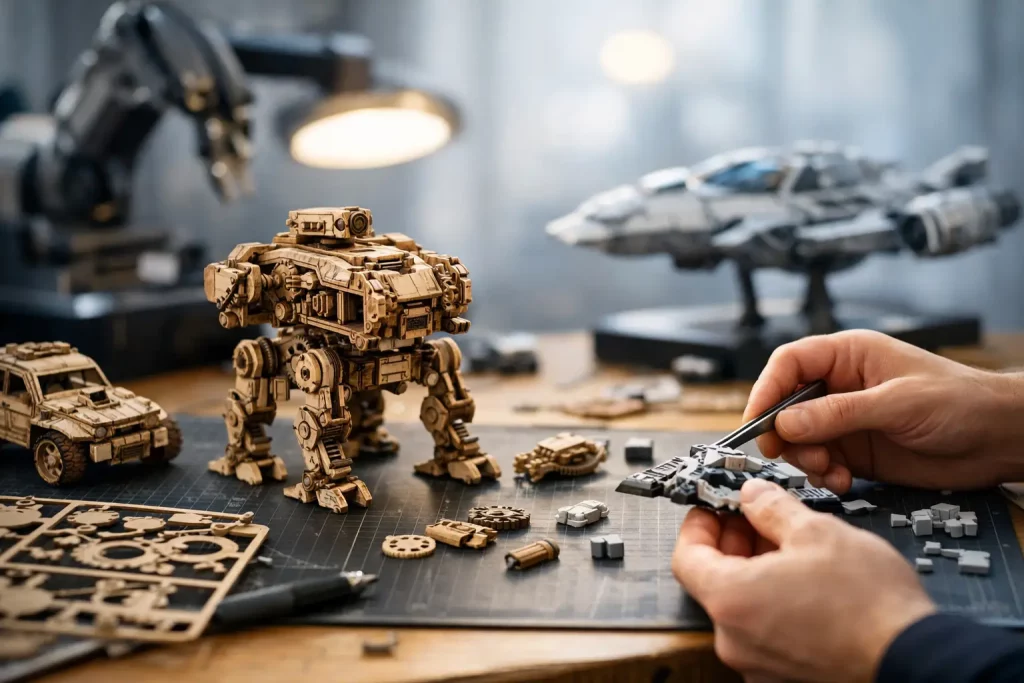 Die Zukunft mechanischer Modellbausätze