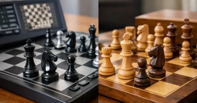 Schachcomputer oder Holzschach - was passt?