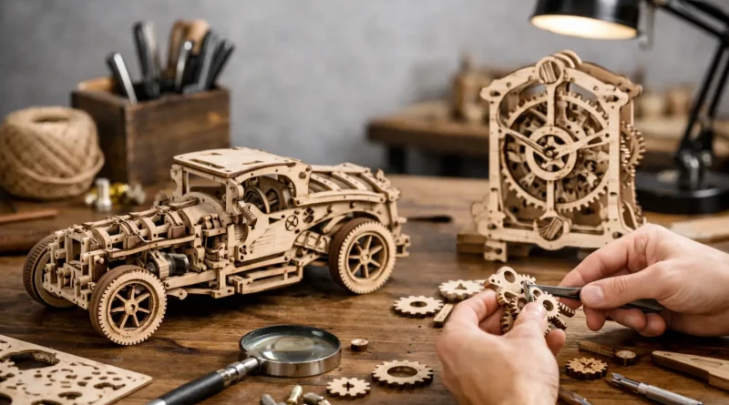 Ugears Mechanik-Modell-Test im Praxistest für Bastler