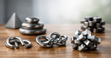 Wie schwer sind Metallpuzzle? Schwierigkeitsgrade