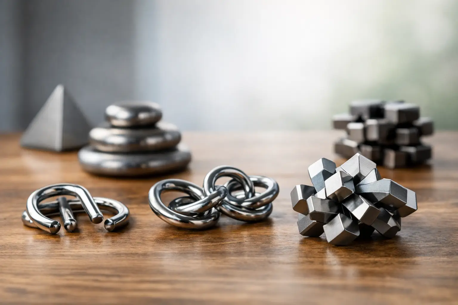 Wie schwer sind Metallpuzzle? Schwierigkeitsgrade
