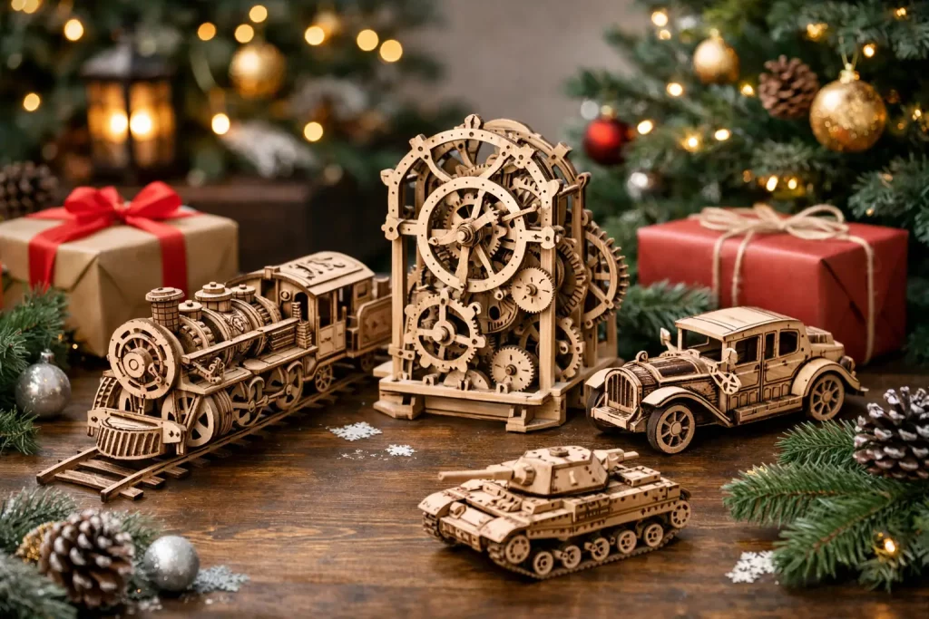 Geschenkguide mechanische Modelle für Weihnachten