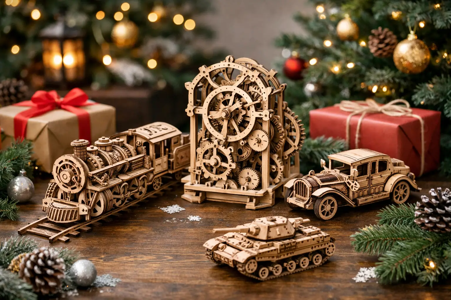 Geschenkguide mechanische Modelle für Weihnachten