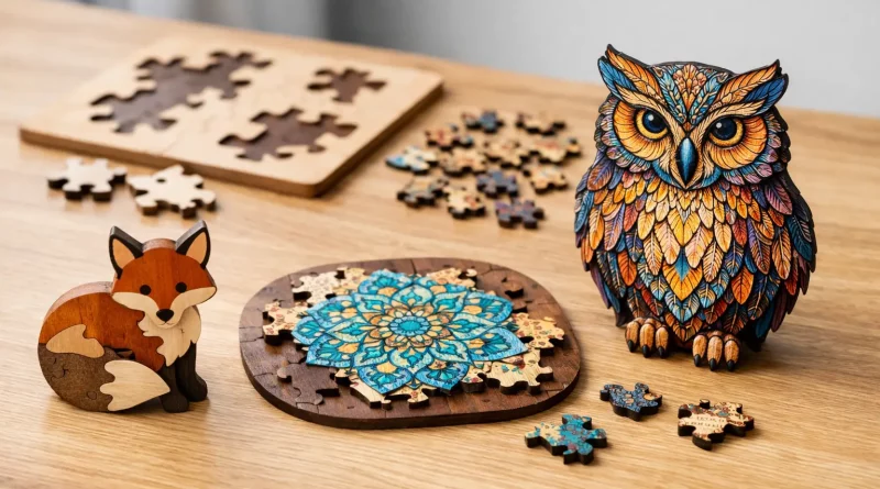 Holzpuzzle-Schwierigkeitsgrade verstehen