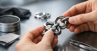 Metallpuzzle ohne Kratzer lösen leicht gemacht