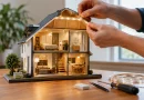 Miniaturhaus LED Beleuchtung richtig einbauen