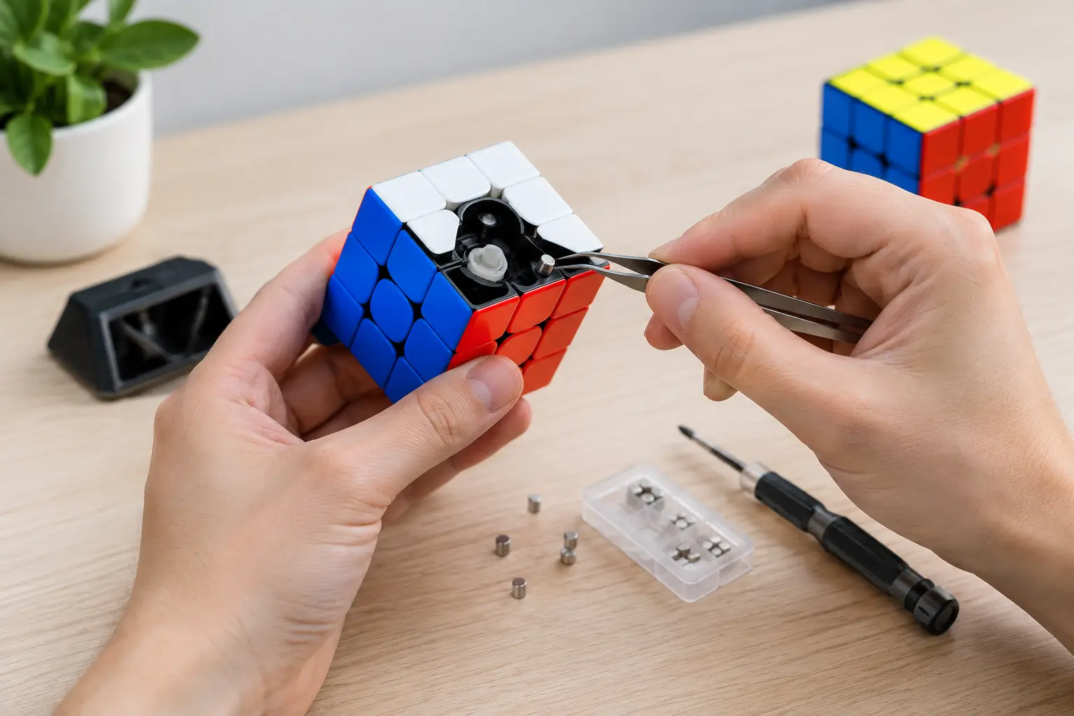 Speedcube Magnete einstellen für dein bestes Setup